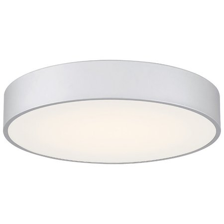 ACCESS LIGHTING Como, LED Flush Mount, Satin Finish, Acrylic Lens Acrylic 49961LEDD-SAT/ACR